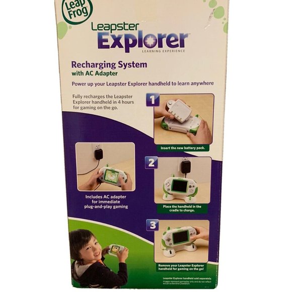 Leapfrog Leapster Explorer Recharging System with AC Adapter New/NWT! - Picture 11 of 14